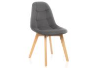 Стул деревянный Filip dark gray / wood фото, изображение №1