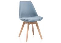 Стул деревянный Bonuss light blue / wood