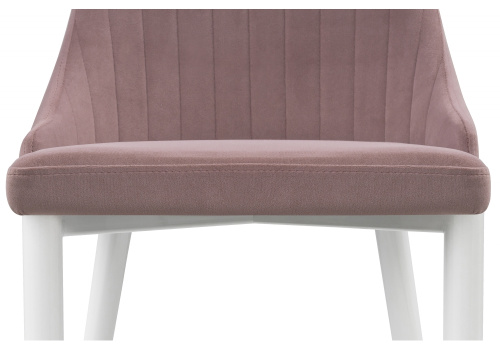 Стул Kora white / light purple фото, изображение