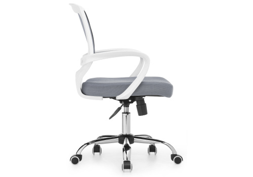 Компьютерное кресло Ergoplus light gray / white фото, изображение