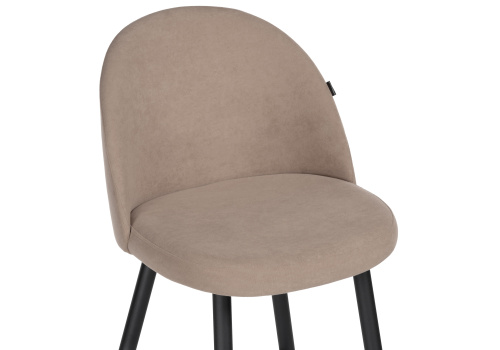 Барный стул Сондре капучино / черный фото, изображение