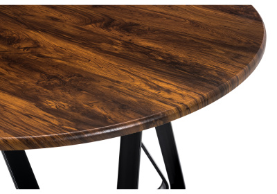 Стол деревянный Vogo brown / black фото, изображение