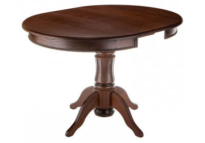 Стол деревянный Павия орех с коричневой патиной фото, изображение