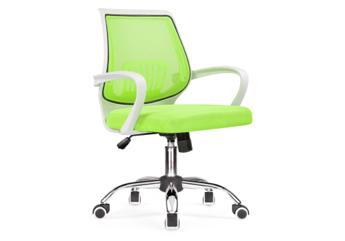 Компьютерное кресло Ergoplus green / white фото, изображение