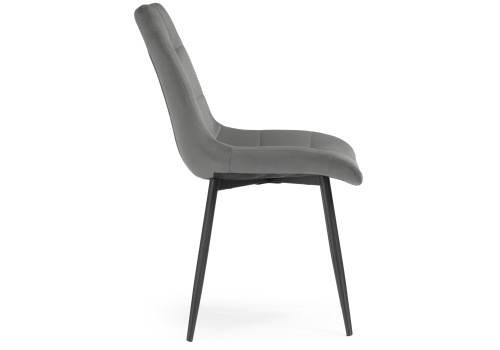Стул Sidra dark gray / black фото, изображение