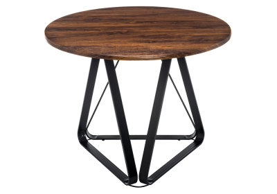 Стол деревянный Vogo brown / black фото, изображение