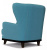 Кресло Оскар (Людвиг) голубой фото, изображение