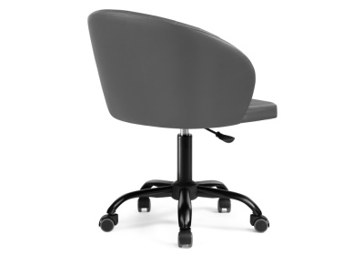 Компьютерное кресло Пард экокожа серый фото, изображение