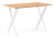 Стол деревянный Алеста Лофт 120 25 мм дуб вотан / белый матовый фото, изображение
