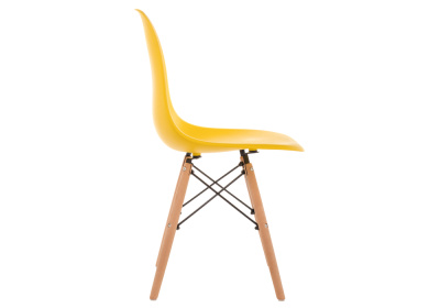 Стул Eames PC-015 желтый фото, изображение