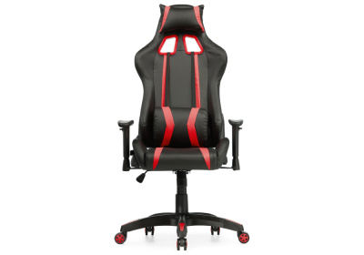 Компьютерное кресло Blok red / black фото, изображение