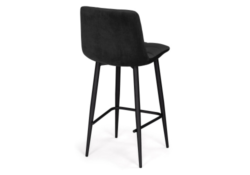 Барный стул Чилли К черный / черный фото, изображение