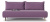 Диван-кровать Mille фиолетовый фото, изображение