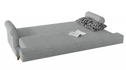 Диван-кровать Мирта (Милфорд) серый фото, изображение