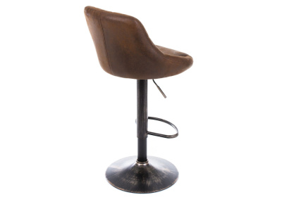 Барный стул Curt vintage brown фото, изображение