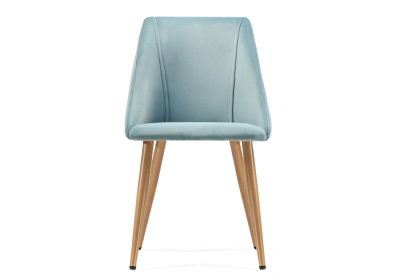 Стул Morgan  light blue / wood фото, изображение