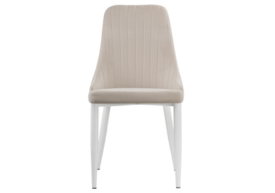 Стул Kora white / beige фото, изображение