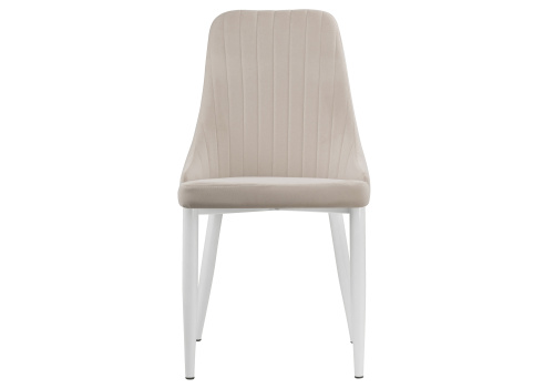 Стул Kora white / beige фото, изображение