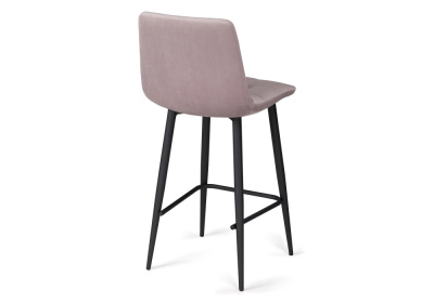 Барный стул Чилли К розовый / черный фото, изображение