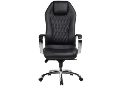 Компьютерное кресло Damian black / satin chrome фото, изображение