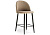 Барный стул Амизуре бежевый / черный матовый фото, изображение