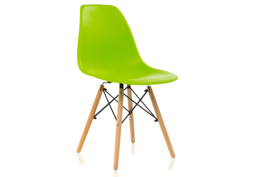 Стул Eames PC-015 зеленый фото, изображение