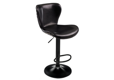 Барный стул Over черный фото, изображение