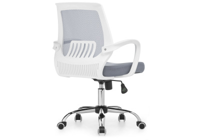 Компьютерное кресло Ergoplus light gray / white фото, изображение