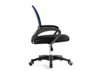Компьютерное кресло Turin black / dark blue фото, изображение