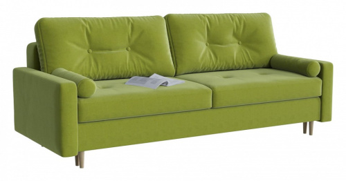 Диван-кровать Белфаст зеленый фото, изображение