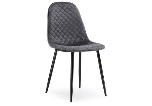 Стул Capri dark gray / black фото, изображение