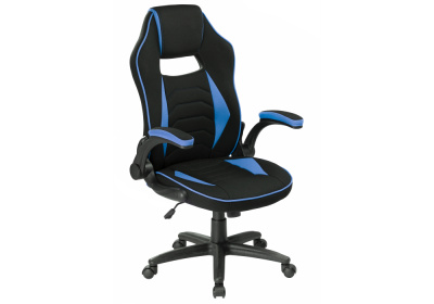 Компьютерное кресло Plast 1 light blue / black фото, изображение