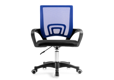 Компьютерное кресло Turin black / dark blue фото, изображение