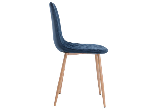 Стул Capri dark blue / wood фото, изображение
