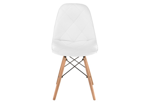 Стул деревянный Kvadro 1 white / wood фото, изображение