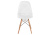 Стул деревянный Kvadro 1 white / wood фото, изображение