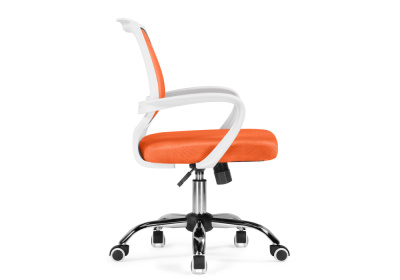Компьютерное кресло Ergoplus orange / white фото, изображение