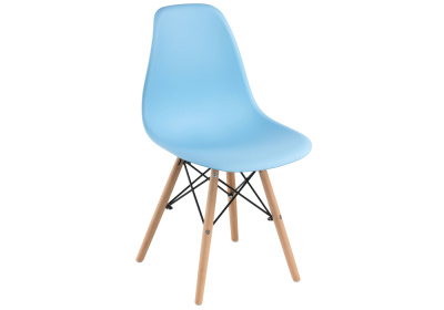 Стул Eames PC-015 blue фото, изображение