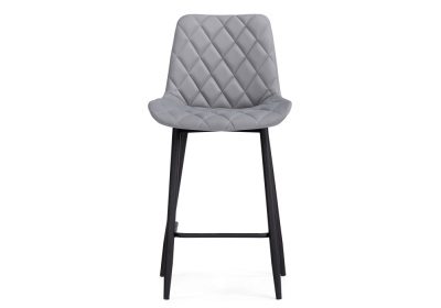 Барный стул Баодин Б/К светло-серый / черный фото, изображение