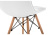 Стул деревянный Kvadro 1 white / wood фото, изображение