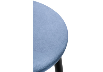 Барный стул Гангток катания дасти блю / черный матовый фото, изображение