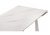 Стол деревянный Бэйнбрук 140х80х76 белый мрамор / белый фото, изображение