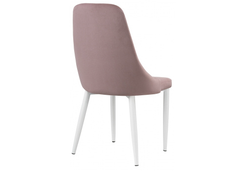 Стул Kora white / light purple фото, изображение