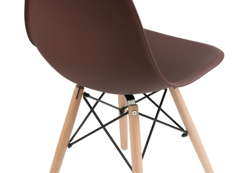 Стул Eames PC-015 brown фото, изображение