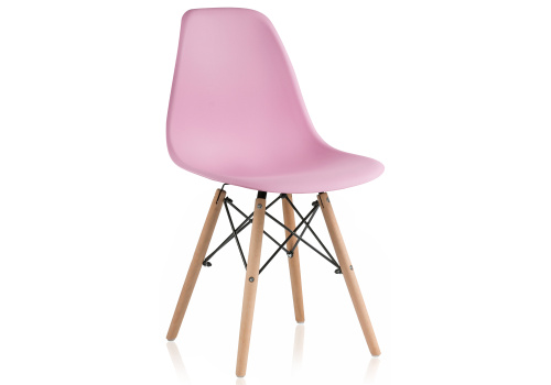 Стул Eames PC-015 light pink фото, изображение