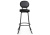 Барный стул Satearant черный полимер / темный мусс фото, изображение