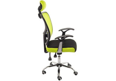 Компьютерное кресло Lody 1 светло-зеленое / черное фото, изображение