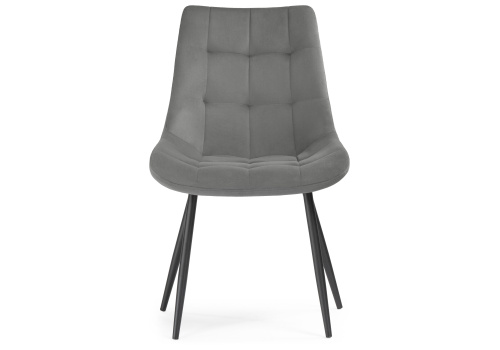 Стул Sidra dark gray / black фото, изображение