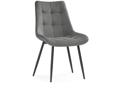 Стул Sidra dark gray / black фото, изображение