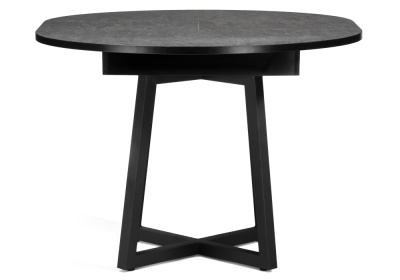 Стол деревянный Регна черный / бежевый фото, изображение